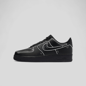 Air Force 1 Black Toon Design